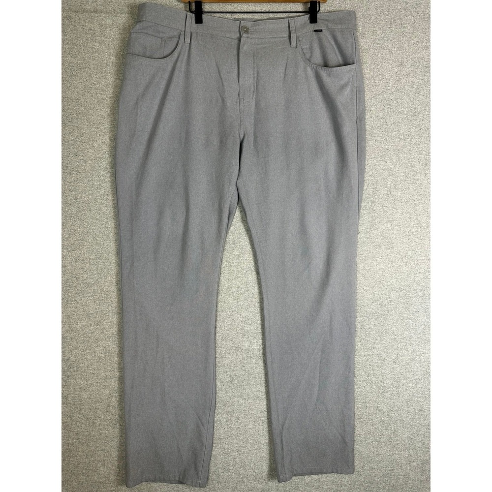 Travis Mathew Open to Close Golf Pants Mens 37x31 Grey Performance Trousers